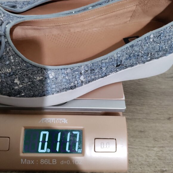 Fitflop Women's SUPERCHIC Luxe Tweed Ballet Flats Textile Size 7.5 - Picture 8 of 8